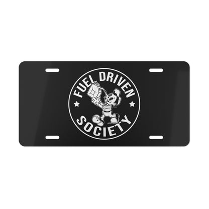 Fuel Driven Society Vanity Plate