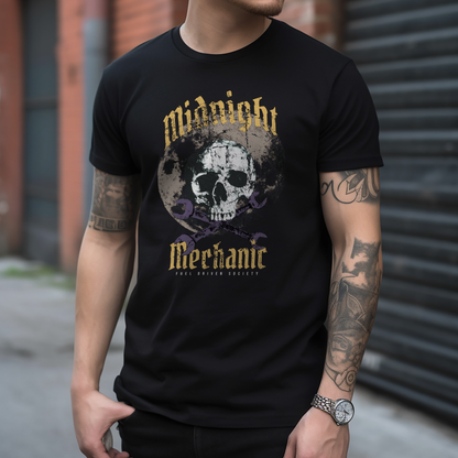 Midnight Mechanic T-Shirt - Fuel Driven Society