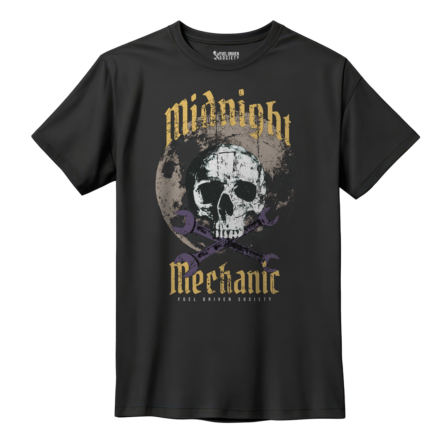 Midnight Mechanic T-Shirt - Fuel Driven Society